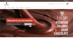 Desktop Screenshot of pacarichocolate.com
